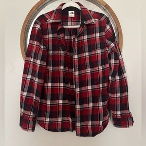 North Face Men’s Button Down Flannel Small